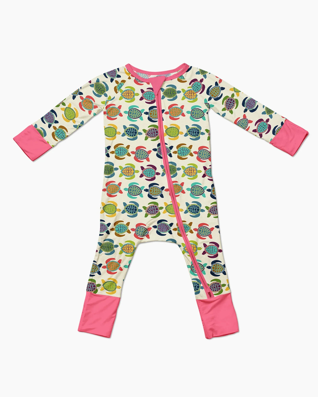 Happy Turtle Parade Bamboo Convertible Zippy