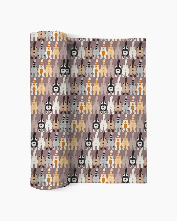 Cheeky Tails swaddle blanket