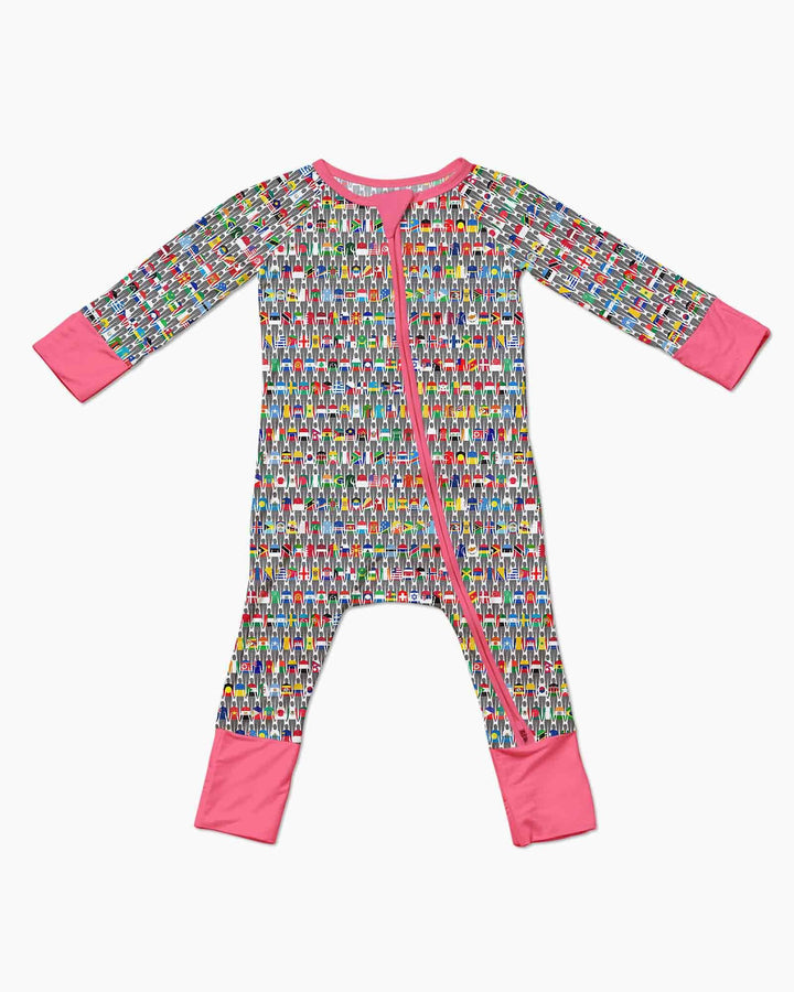 Gerippte Babykleidung mit individuellem Foto - Weich &amp; Skizzenhaft