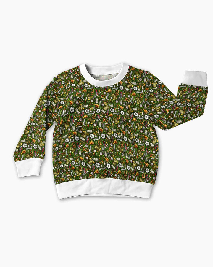 Green Soccer All-Star Bamboo Crewneck Sweatshirt