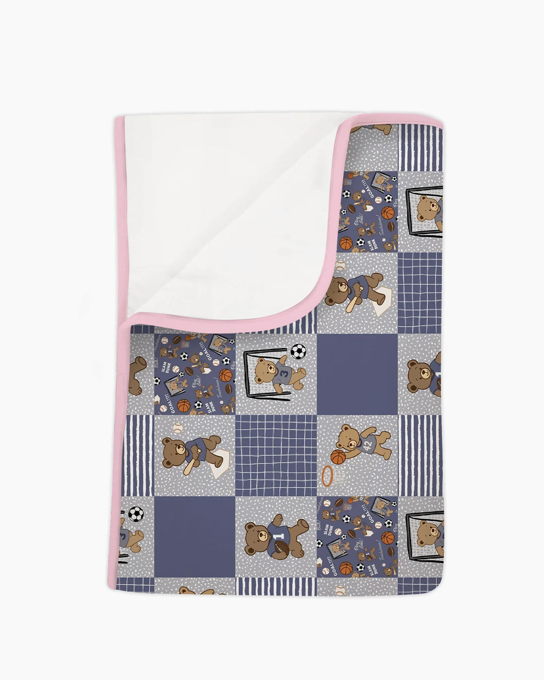 Game Day Teddy Bamboo Blanket