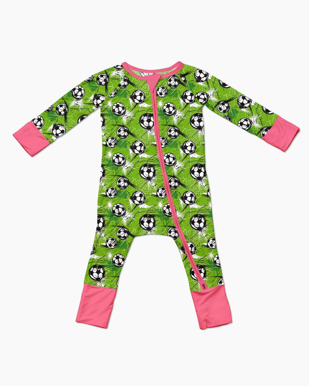 Green Soccer Energy Bamboo Convertible Zippy