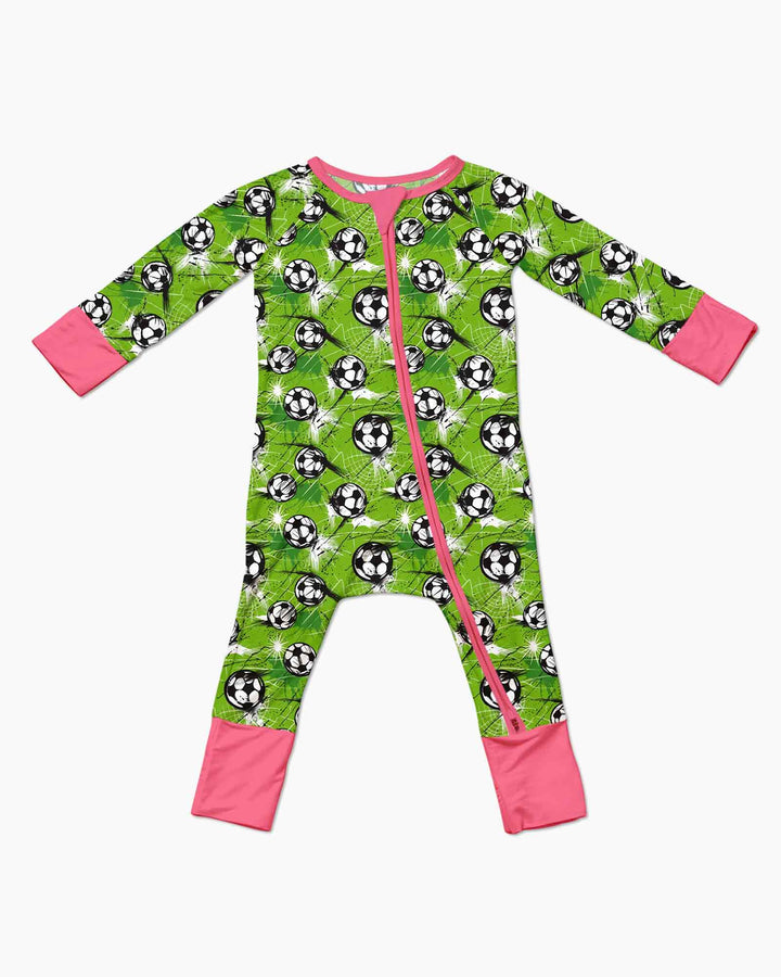 Green Soccer Energy Bamboo Convertible Zippy