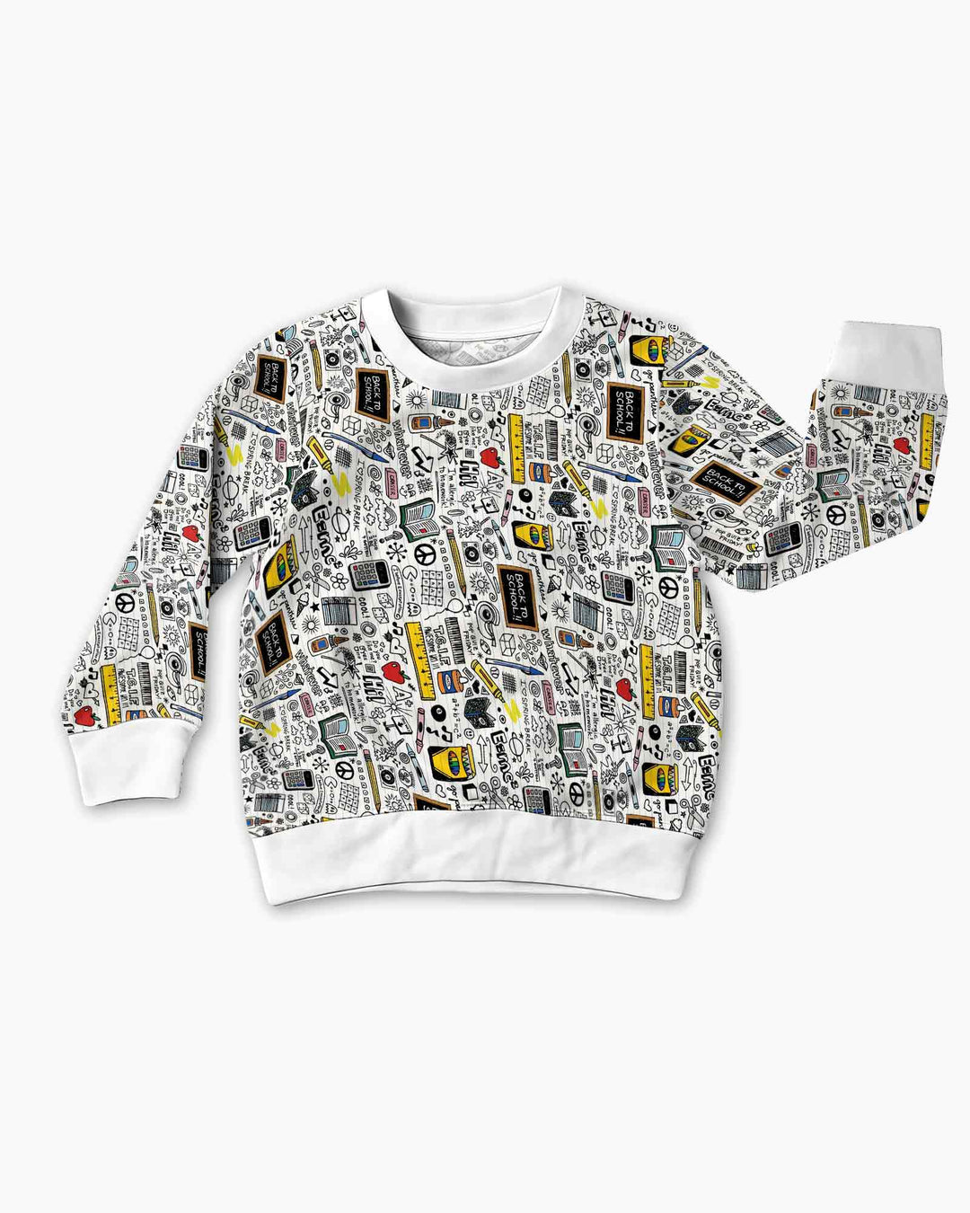 Sweatshirt mit Rundhalsausschnitt aus Bambusfaser
