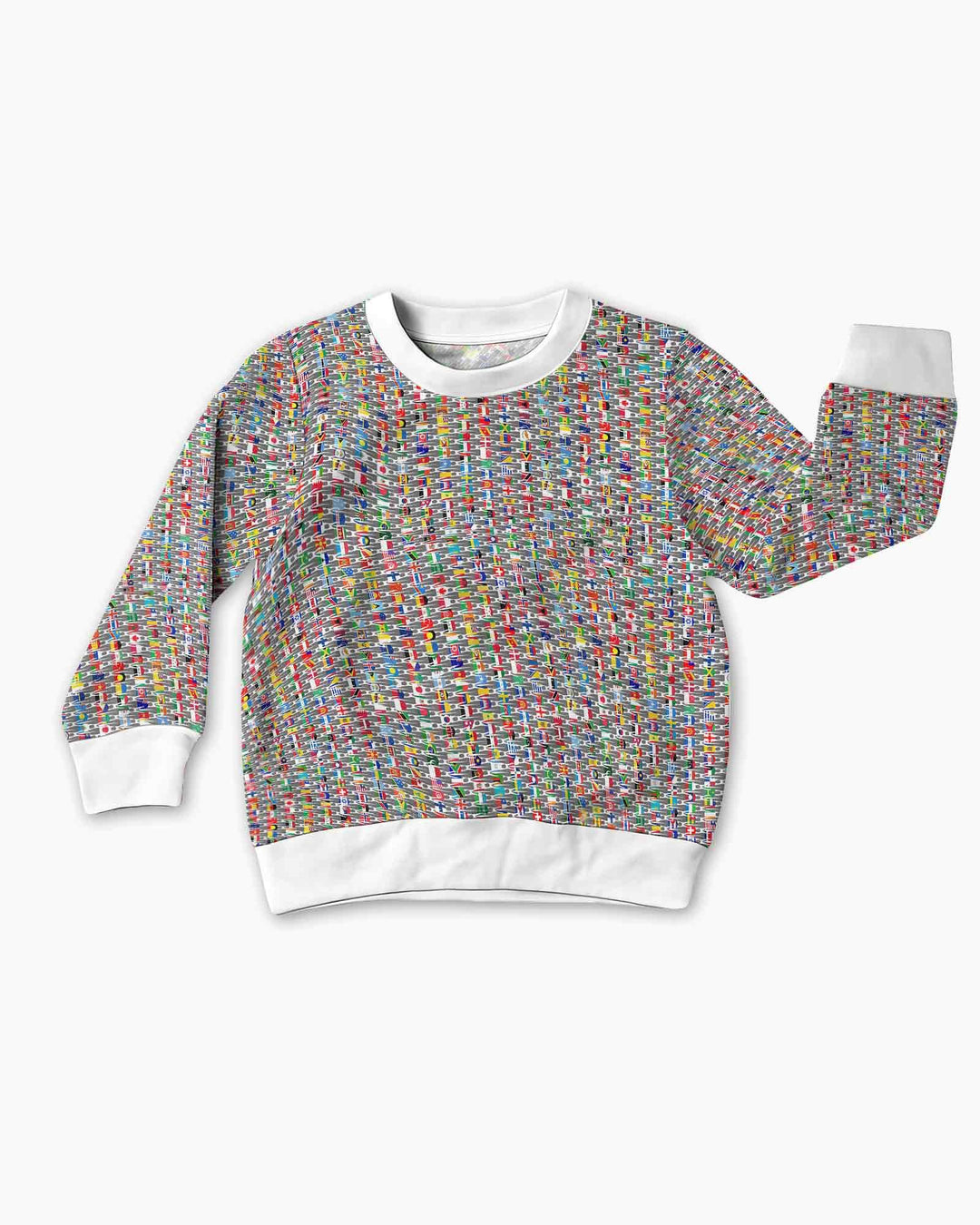 Sweatshirt mit Rundhalsausschnitt aus Bambusfaser