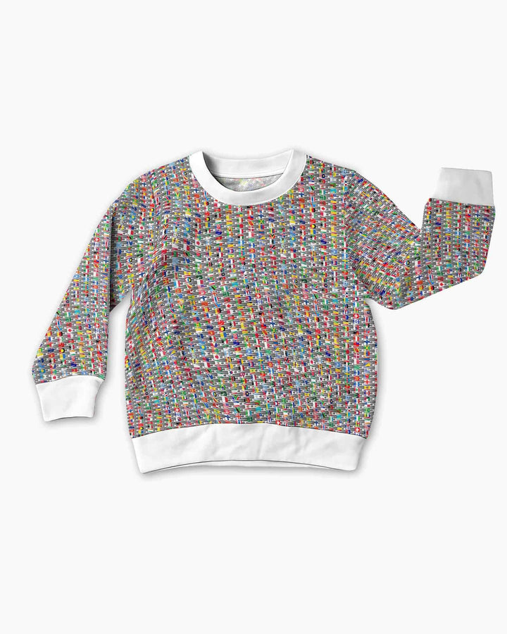 Sweatshirt mit Rundhalsausschnitt aus Bambusfaser