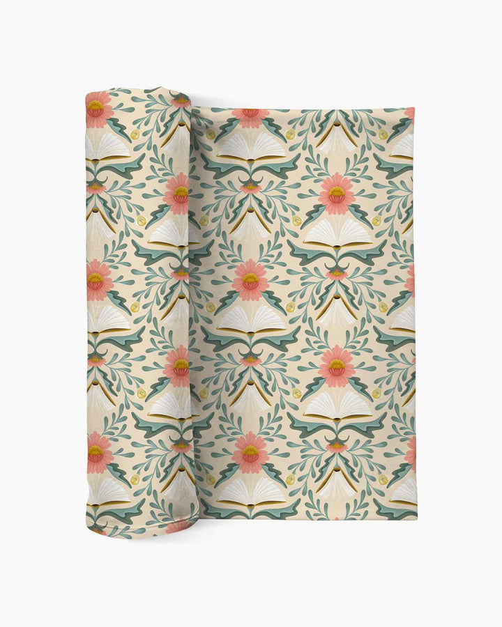Blooming Stories swaddle blanket