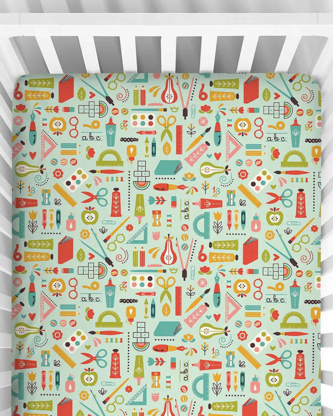 Creative Classroom Bamboo Fitted Crib Sheet