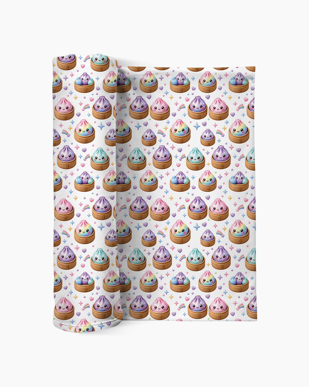 Cute Glitter Dumpling swaddle blanket