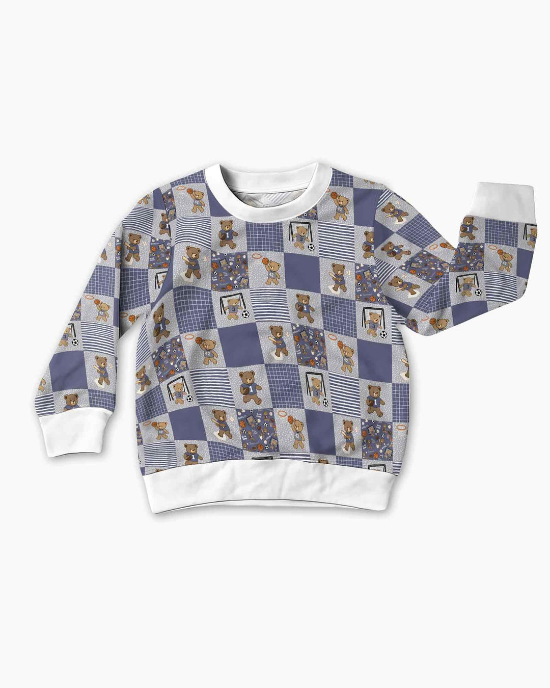 Game Day Teddy Bamboo Crewneck Sweatshirt