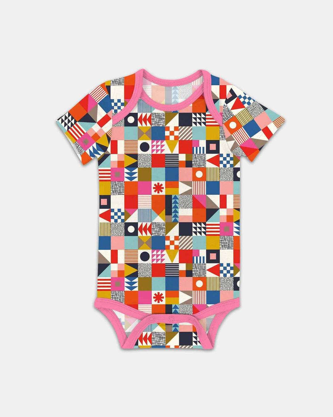 Playful Shapes Bamboo Bodysuit