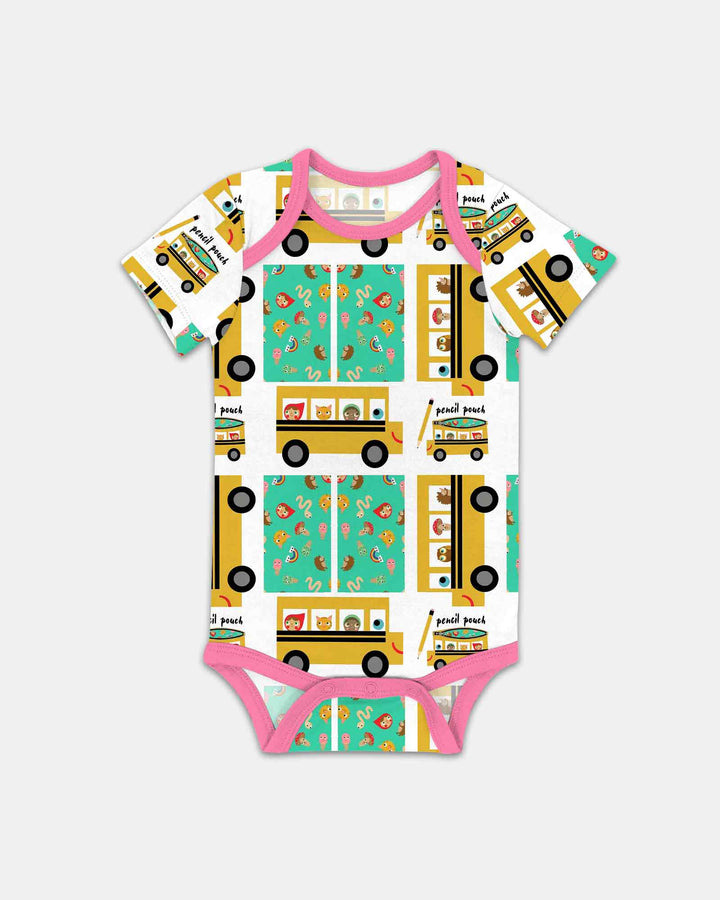 School Bus Adventures Bamboo Bodysuit