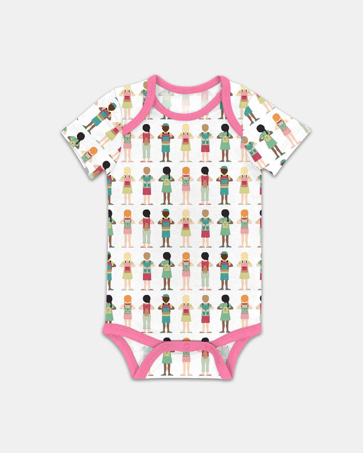 Little Friends Everywhere Bamboo Bodysuit