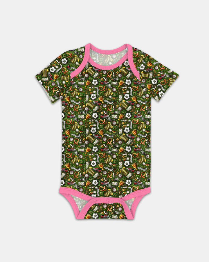 Green Soccer All-Star Bamboo Bodysuit