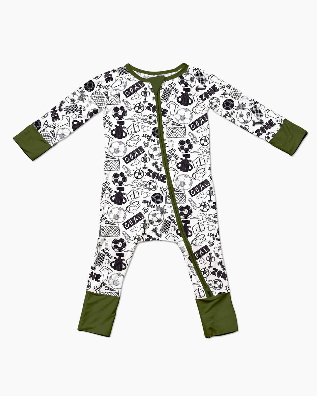 Soccer Doodle Bamboo Convertible Zippy