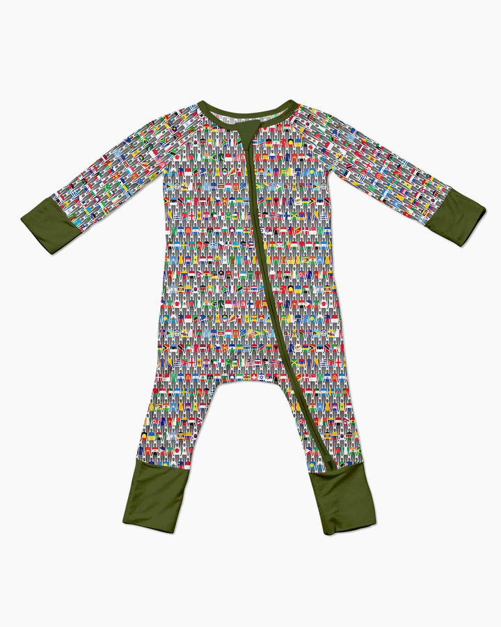 Gerippte Babykleidung mit individuellem Foto - Weich &amp; Skizzenhaft