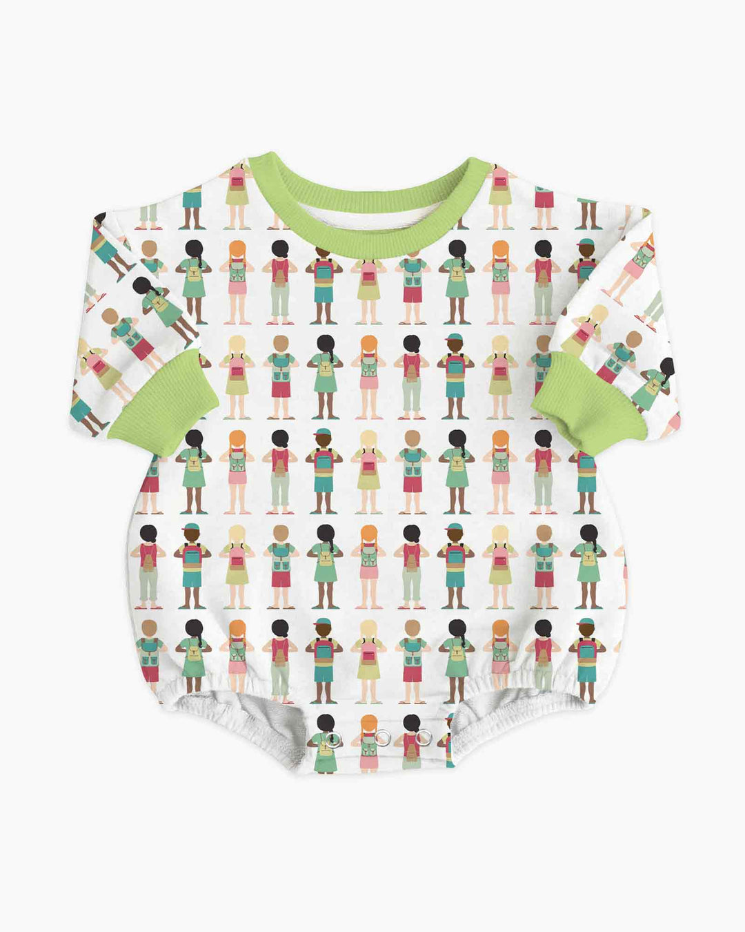 Little Friends Everywhere Bamboo Bubble Romper
