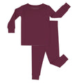 Two Piece Pajama Set In Brown Chocolate , Two Piece Pajama Set In Brown Chocolate - 12-18M