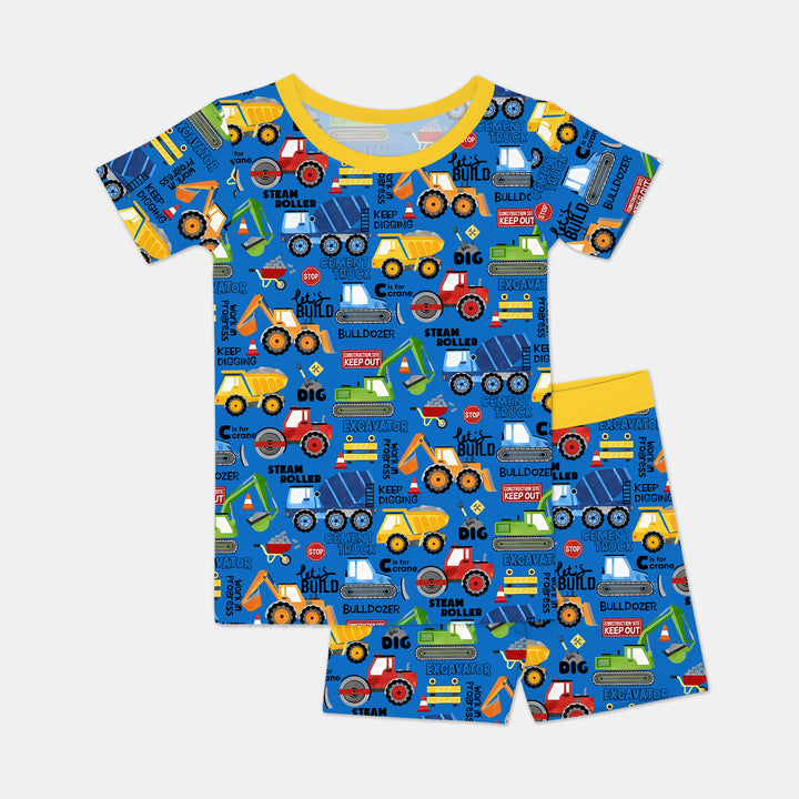 Build Your Own World Two Piece Short Sleeve Shorts Pajama Set