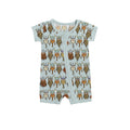 Viking Shorty Zippered Romper , Viking Shorty Zippered Romper - Newborn