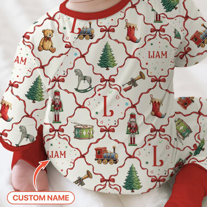 Vintage Christmas Toy Custom Name Boy Convertible Zippy - Zumbamboo