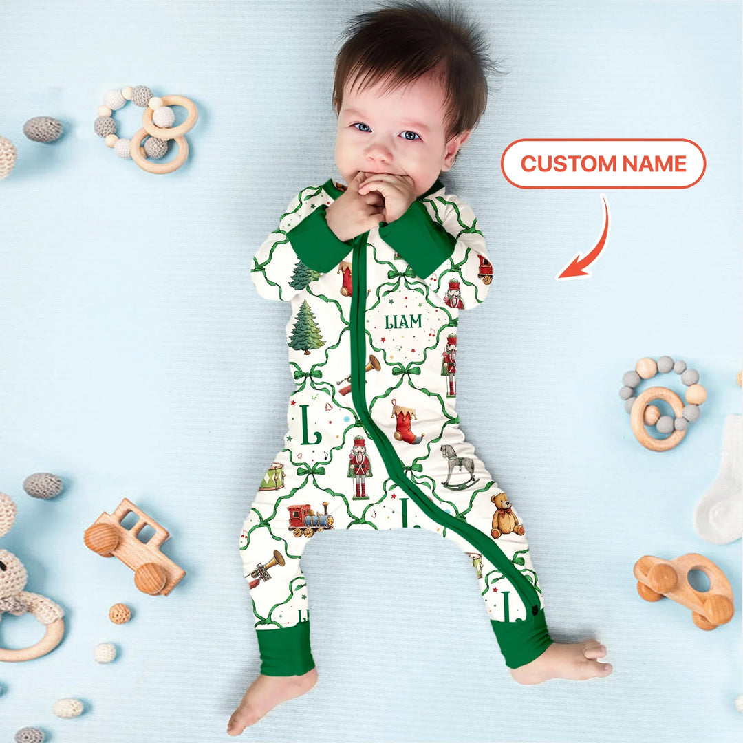 Vintage Christmas Toy Custom Name Boy Convertible Zippy - Zumbamboo