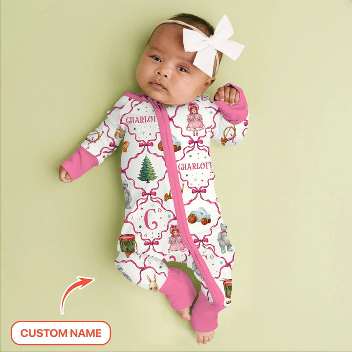 Vintage Christmas Toy Custom Name Girl Convertible Zippy - Zumbamboo