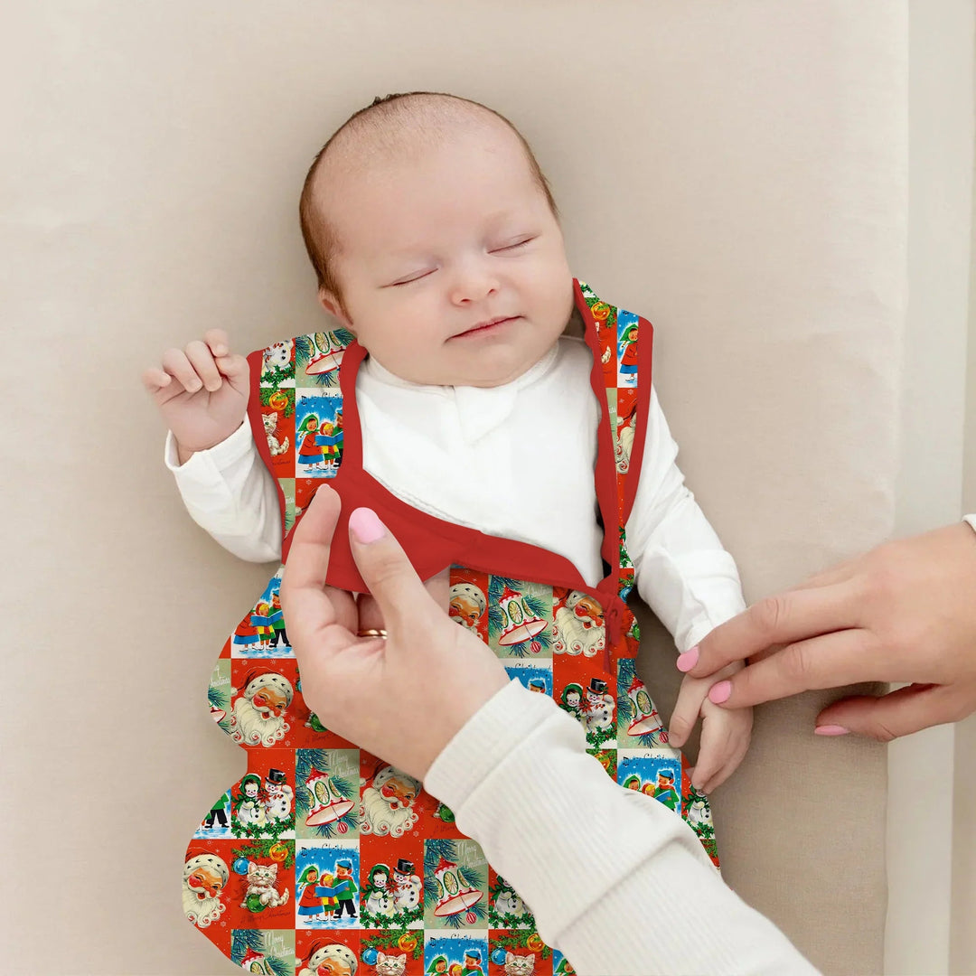 Vintage Holiday Joy Sleep Bag - Zumbamboo