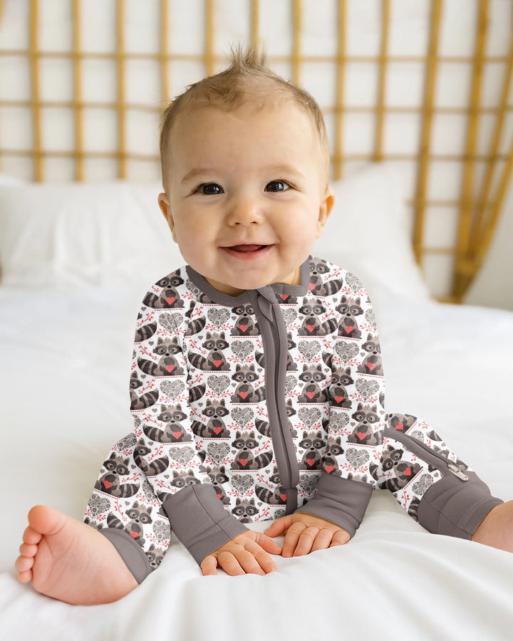 Valentine Raccoon Bamboo Convertible Zippy