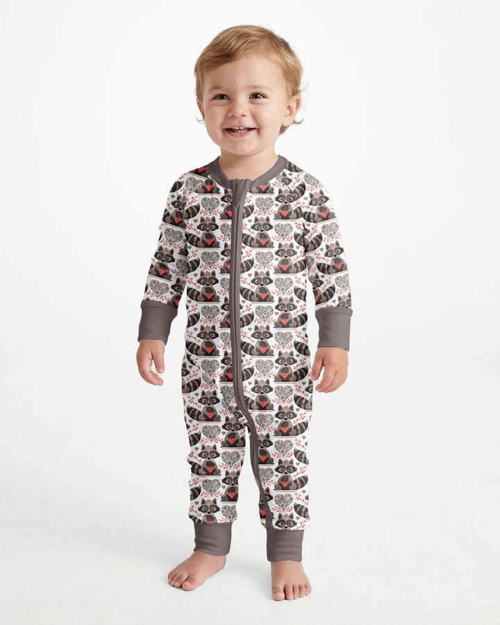 Valentine Raccoon Bamboo Convertible Zippy