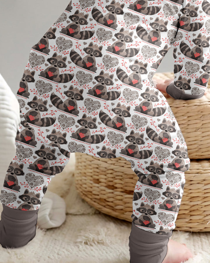 Valentine Raccoon Bamboo Convertible Zippy