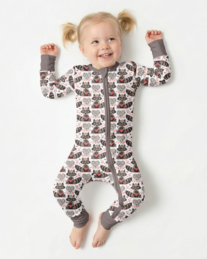 Valentine Raccoon Bamboo Convertible Zippy