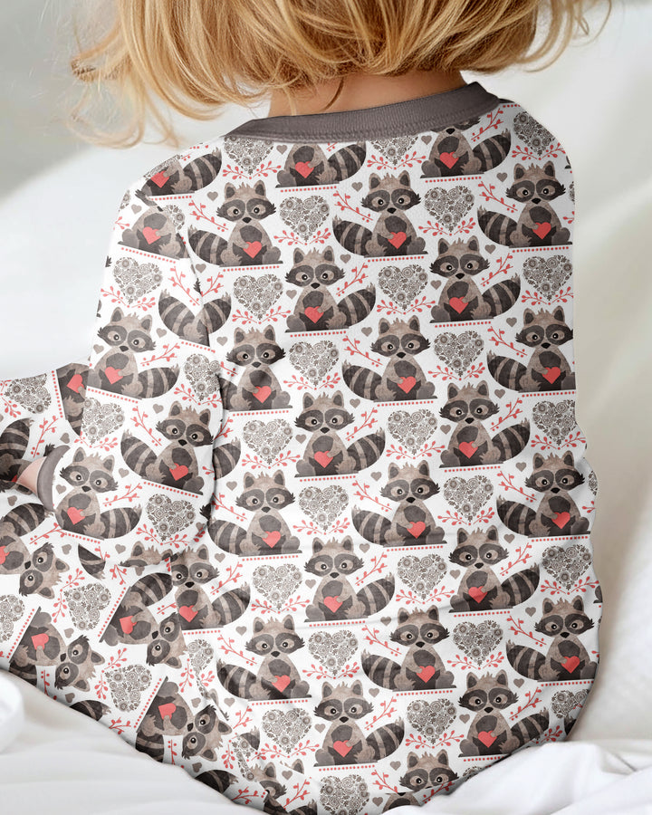Valentine Raccoon Bamboo Convertible Zippy