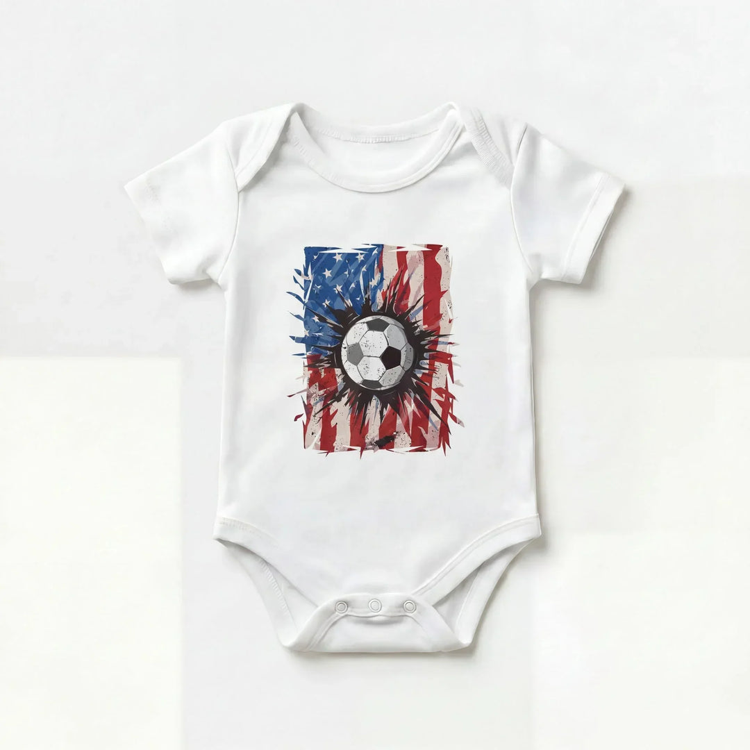 Little Soccer Star Bamboo Bodysuit