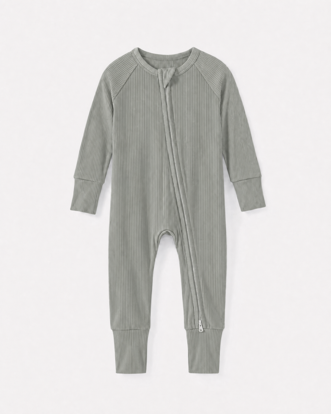 Gerippte Babykleidung mit individuellem Foto - Weich &amp; Skizzenhaft