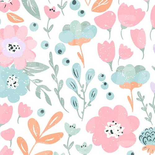 Willow's Whimsy Floral Shorty Zippered Romper , Willow's Whimsy Floral Shorty Zippered Romper - 0-3M