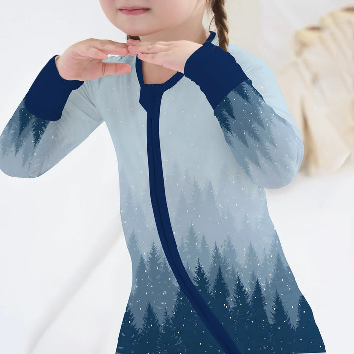 Winter Forest Convertible Zippy - Zumbamboo