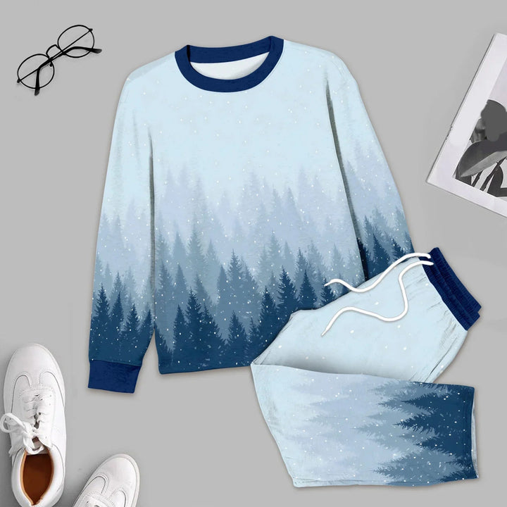 Winter Forest Men's Pajama Set - Zumbamboo