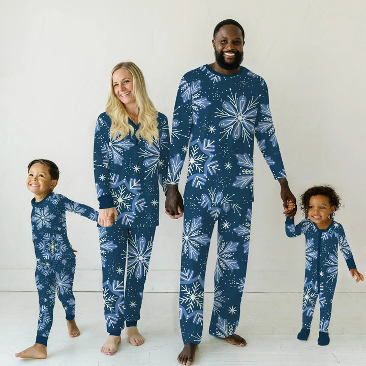 Winter Snowflakes Convertible Zippy - Zumbamboo