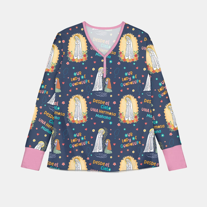 Maria Our Lady Of Guadalupe Women Pajama Set