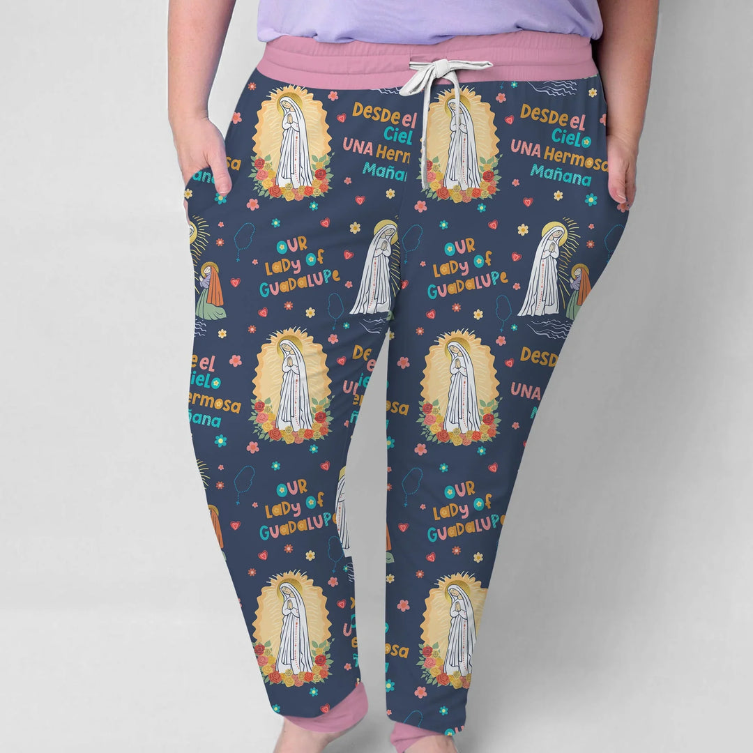 Maria Our Lady Of Guadalupe Women Pajama Set