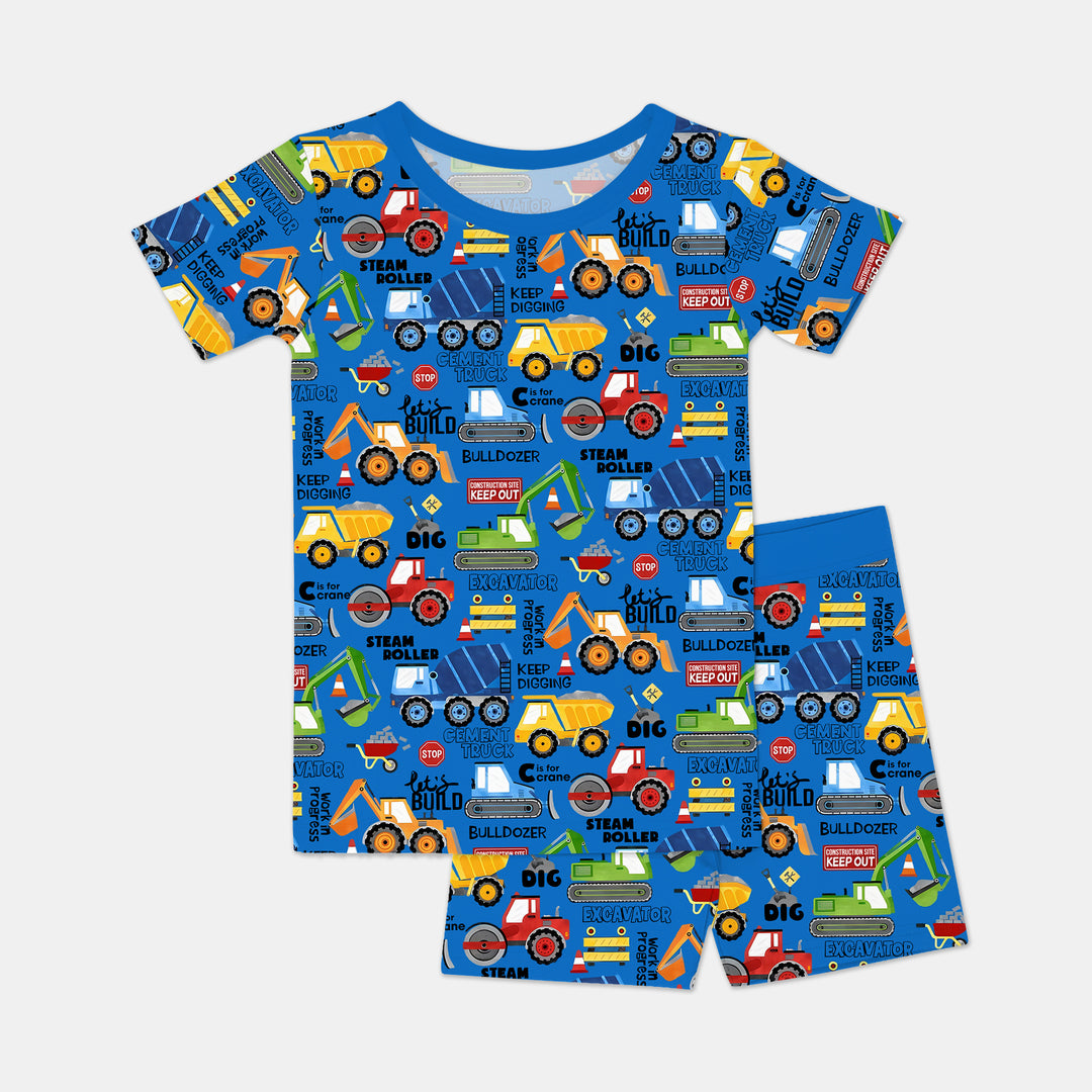 Build Your Own World Two Piece Short Sleeve Shorts Pajama Set