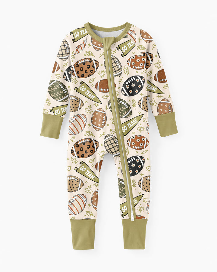 Football Fall Bamboo Convertible Zippy