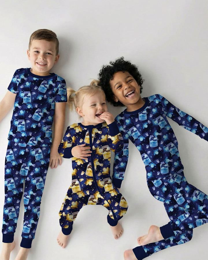 Starry Firefly Magic Family Matching Bamboo Convertible Zippy