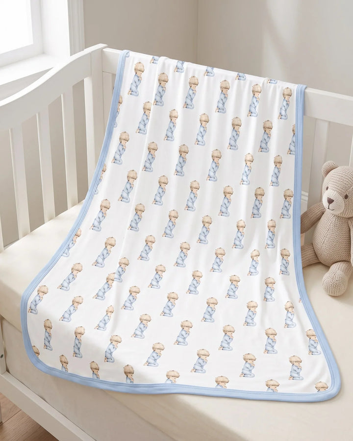 Little Prayer Bamboo Blanket