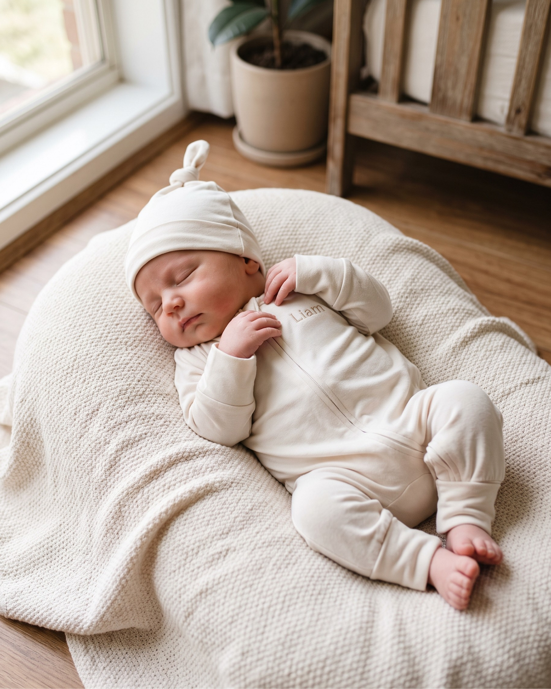 Personalized Embroidered Bamboo Convertible Zippy