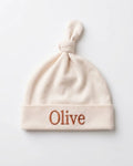 Custom Name Little Boo Embroidered Bamboo Hat