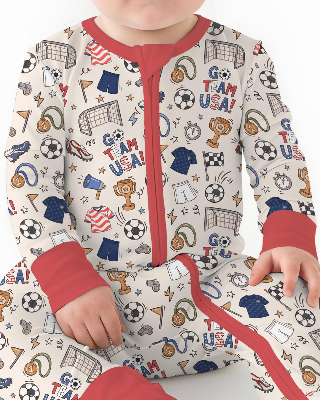 Soccer Go Team USA Bamboo Convertible Zippy