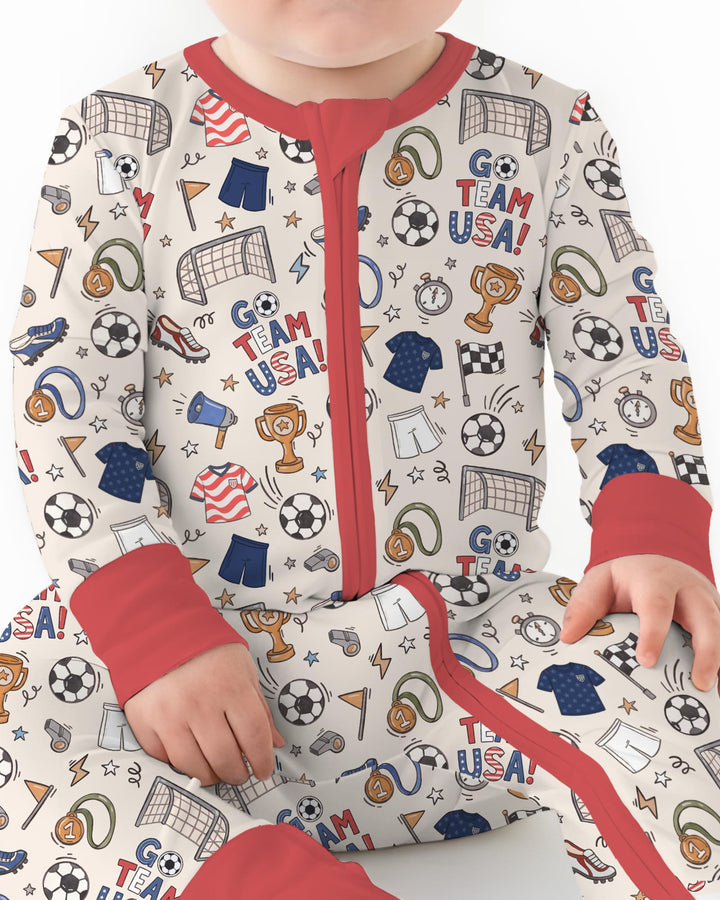 Soccer Go Team USA Bamboo Convertible Zippy