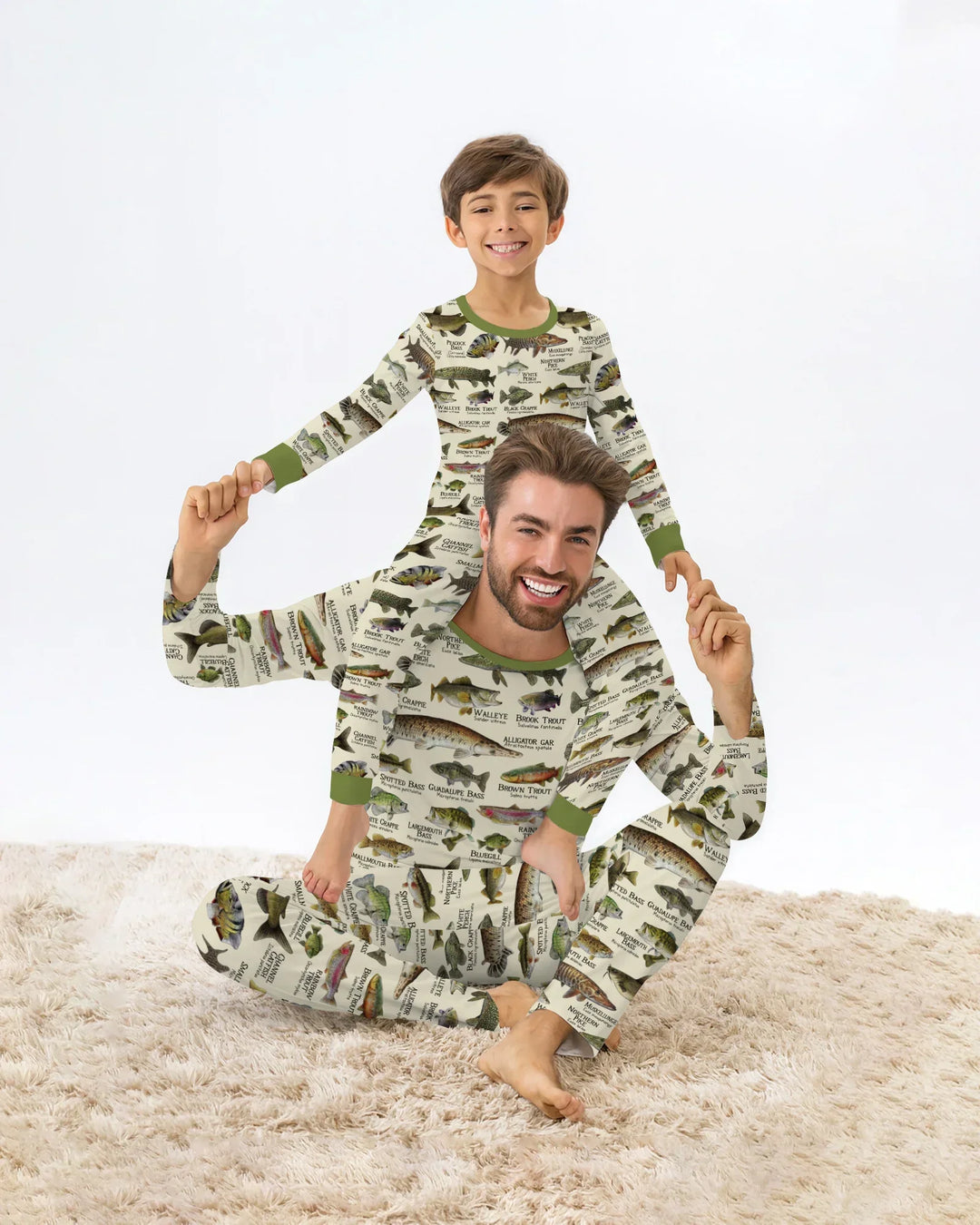 plantilla Conjunto de Pijama de Bambú para Hombre